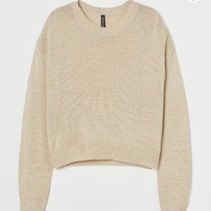 Beige Fine Knit Sweater